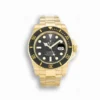 Rolex Submariner 116618LN 40mm Schwarz Zifferblatt Taucheruhr - Frontansicht