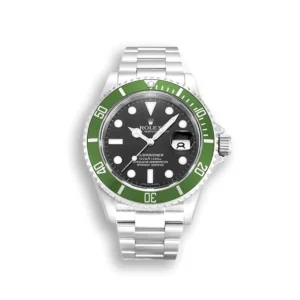 Rolex Submariner 16610LV 40mm Schwarz Zifferblatt “Kermit” Taucheruhr - Frontansicht