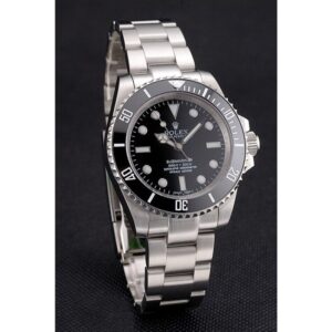 Rolex Submariner 40mm Schwarz Zifferblatt 114060 Taucheruhr - Seitenansicht