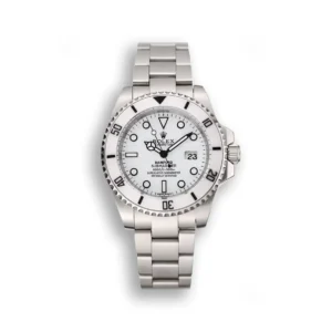 Rolex Submariner 40mm Zifferblatt Weiss 1453863 Taucheruhr - Frontansicht