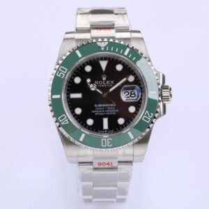 Rolex Submariner 41mm Schwarz Zifferblatt 126610LV “Starbucks” Taucheruhr - Frontansicht