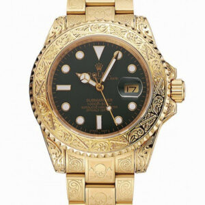 Rolex Submariner 41mm Schwarz Zifferblatt 1454088 Taucheruhr - Frontansicht