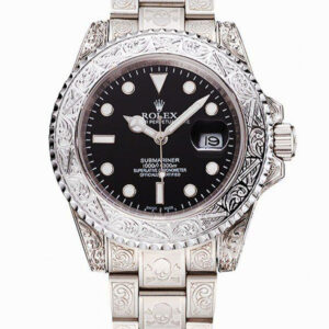 Rolex Submariner 41mm Schwarz Zifferblatt 1454093 Taucheruhr - Frontansicht