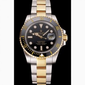 Rolex Submariner 41mm Schwarz Zifferblatt PR16233BG Taucheruhr - Zifferblatt Nahaufnahme