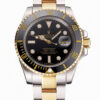 Rolex Submariner 41mm Schwarz Zifferblatt PR16233BG Taucheruhr - Frontansicht