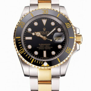 Rolex Submariner 41mm Schwarz Zifferblatt PR16233BG Taucheruhr - Frontansicht