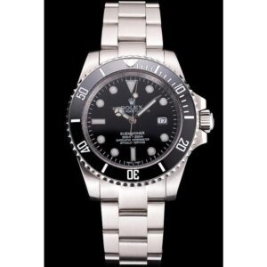Rolex Submariner 41mm Schwarz Zifferblatt PR16233P Taucheruhr - Zifferblatt Nahaufnahme