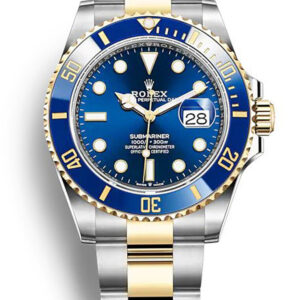 Rolex Submariner 41mm Blau Zifferblatt 126613LB Bluesy Taucheruhr - Frontansicht