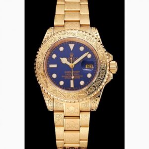 Rolex Submariner 41mm Blau Zifferblatt 1454089 Taucheruhr - Zifferblatt Nahaufnahme