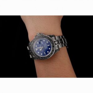 Rolex Submariner 41mm Blau Zifferblatt 1454091 Taucheruhr - Detail Zifferblatt