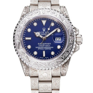 Rolex Submariner 41mm Blau Zifferblatt 1454094 Taucheruhr - Frontansicht