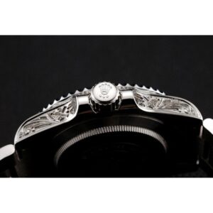 Rolex Submariner 41mm Blau Zifferblatt 1454094 Taucheruhr - Krone und Luenette