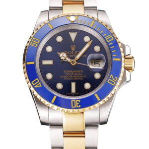 Rolex Submariner 41mm Blau Zifferblatt PR16233B Taucheruhr - Frontansicht