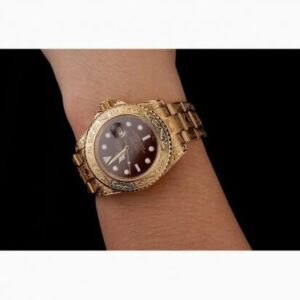 Rolex Submariner 41mm Braun Zifferblatt 1454070 Taucheruhr - Detail Zifferblatt