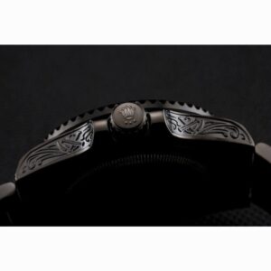 Rolex Submariner 41mm Braun Zifferblatt 1454075 Taucheruhr - Krone und Luenette