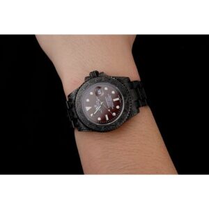 Rolex Submariner 41mm Braun Zifferblatt 1454075 Taucheruhr - Detail Zifferblatt