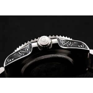 Rolex Submariner 41mm Braun Zifferblatt 1454078 Taucheruhr - Krone und Luenette