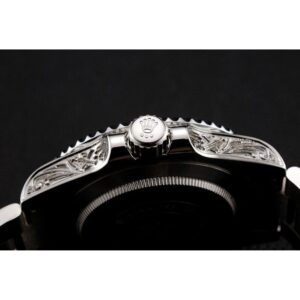 Rolex Submariner 41mm Braun Zifferblatt 1454092 Taucheruhr - Krone und Luenette