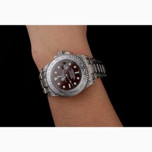 Rolex Submariner 41mm Braun Zifferblatt 1454092 Taucheruhr - Detail Zifferblatt