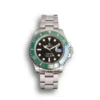 Rolex Submariner 41mm Zifferblatt Schwarz Gruen Luenette 126610 Taucheruhr - Frontansicht