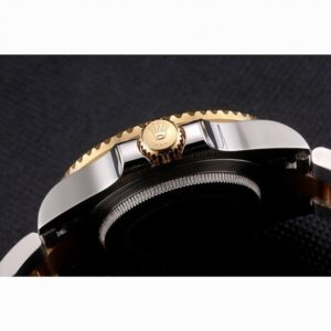 Rolex Submariner 41mm Gruen Zifferblatt PR16233GRG Taucheruhr - Krone und Luenette