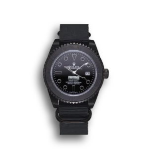 Rolex Submariner 621996 39mm Schwarz Zifferblatt Taucheruhr - Frontansicht