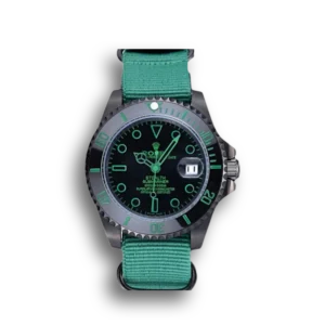 Rolex Submariner 622009 40mm Schwarz Zifferblatt Taucheruhr - Frontansicht