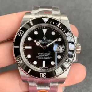 Rolex Submariner Blackwater Ghost 116610 Taucheruhr - Zifferblatt Nahaufnahme