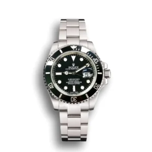 Rolex Submariner Blackwater Ghost 116610 Schwarz Zifferblatt Taucheruhr - Frontansicht