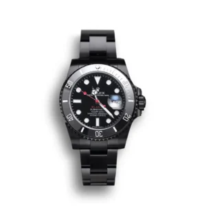 Rolex Submariner BLAKEN 116610 v9 Schwarz Zifferblatt Taucheruhr - Frontansicht