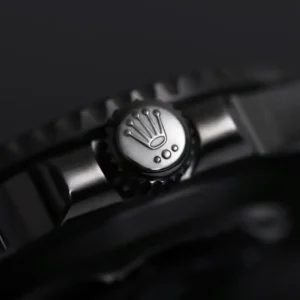 Rolex Submariner BLAKEN 116610 v9 Datum LN Taucheruhr - Krone und Luenette