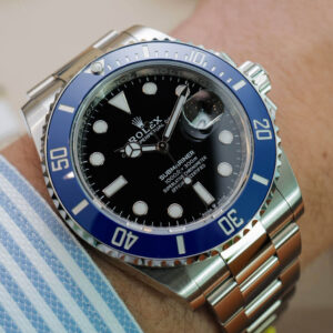 Rolex Submariner “Cookie Monster” 41mm Schwarz Zifferblatt 126619LB Taucheruhr - Krone und Luenette