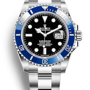 Rolex Submariner “Cookie Monster” 41mm Schwarz Zifferblatt 126619LB Taucheruhr - Frontansicht