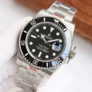 Rolex Submariner SUB 116610 40mm Schwarz Zifferblatt Taucheruhr - Armband Detail