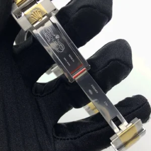 Rolex Submariner SUB 116610 40mm Gold Series Blau Zifferblatt Taucheruhr - Detail Zifferblatt