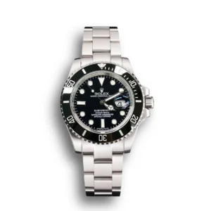 Rolex Submariner SUB-N 116610 40mm Schwarz Zifferblatt Taucheruhr - Frontansicht