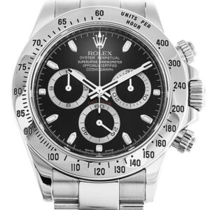 Rolex Daytona 40mm Schwarz Dial 116520 Chronograph - Produktbild