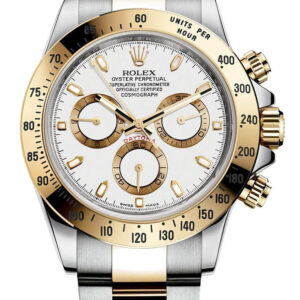 Rolex Daytona 40mm Weiss Dial 116523 Chronograph - Produktbild