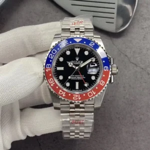 Rolex GMT-Master II 40mm Dial Schwarz 126710BLRO Jubilee “Pepsi” GMT Uhr - Produktbild - Bild 2