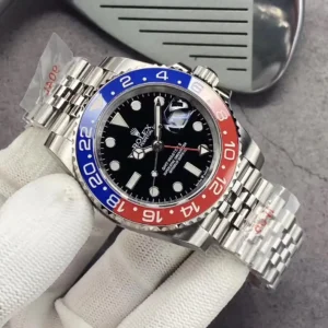 Rolex GMT-Master II 40mm Dial Schwarz 126710BLRO Jubilee “Pepsi” GMT Uhr - Produktbild - Bild 3