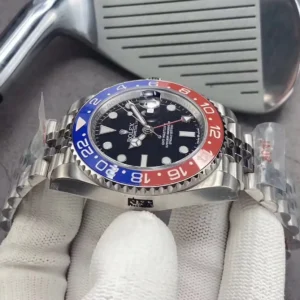 Rolex GMT-Master II 40mm Dial Schwarz 126710BLRO Jubilee “Pepsi” GMT Uhr - Produktbild - Bild 6