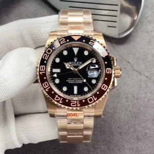 Rolex GMT-Master II 40mm Schwarz Dial 126710BLRO-0001 Rosegold Gold GMT Uhr - Produktbild - Bild 2