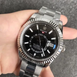 Rolex Sky-Dweller m326934 42mm Leuchtend Schwarz Dial Weltzeituhr - Produktbild - Bild 3