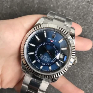 Rolex Sky-Dweller m326934 42mm Leuchtend Blau Dial Weltzeituhr - Produktbild - Bild 3