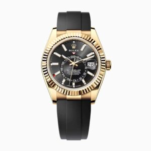 Rolex Sky-Dweller 42 mm Leuchtend Schwarz Dial 336238 Weltzeituhr - Produktbild