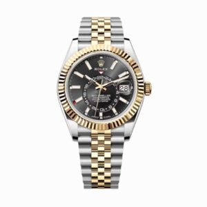 Rolex Sky-Dweller 42 mm Dial Leuchtend Schwarz 336933 Weltzeituhr - Produktbild