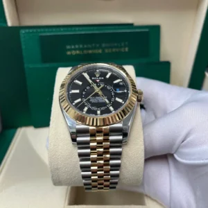 Rolex Sky-Dweller 42 mm Dial Leuchtend Schwarz 336933 Weltzeituhr - Produktbild - Bild 2