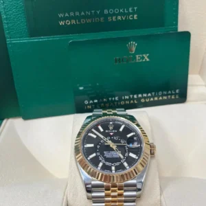 Rolex Sky-Dweller 42 mm Dial Leuchtend Schwarz 336933 Weltzeituhr - Produktbild - Bild 3