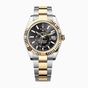 Rolex Sky-Dweller 42 mm Leuchtend Schwarz Dial 336933 Weltzeituhr - Produktbild