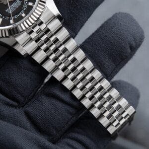 Rolex Sky-Dweller 42 mm Leuchtend Schwarz Dial 336934 Jubilee Weltzeituhr - Produktbild - Bild 4